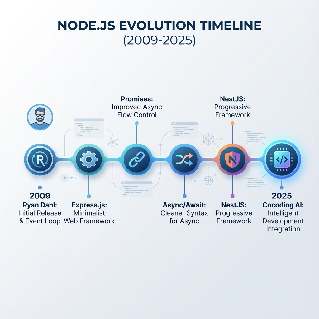 Node.js Evolution and Modern Framework Ecosystem