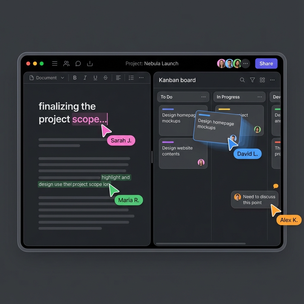 Real-time Collaboration Platform